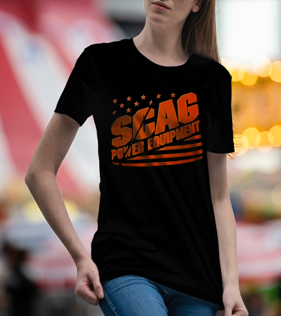 SCAG Power Equipment Flag T-Shirt