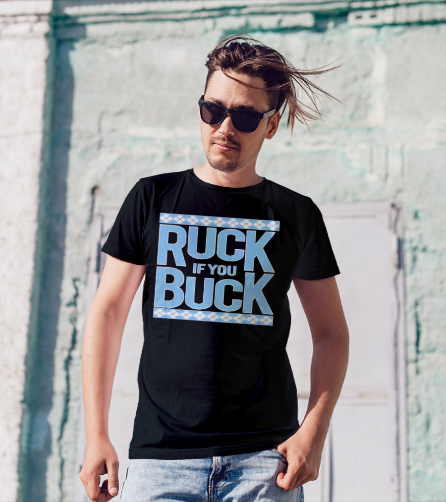 North Carolina Tar Heels Kaimon Rucker Ruck If You Buck Argyle T-Shirt