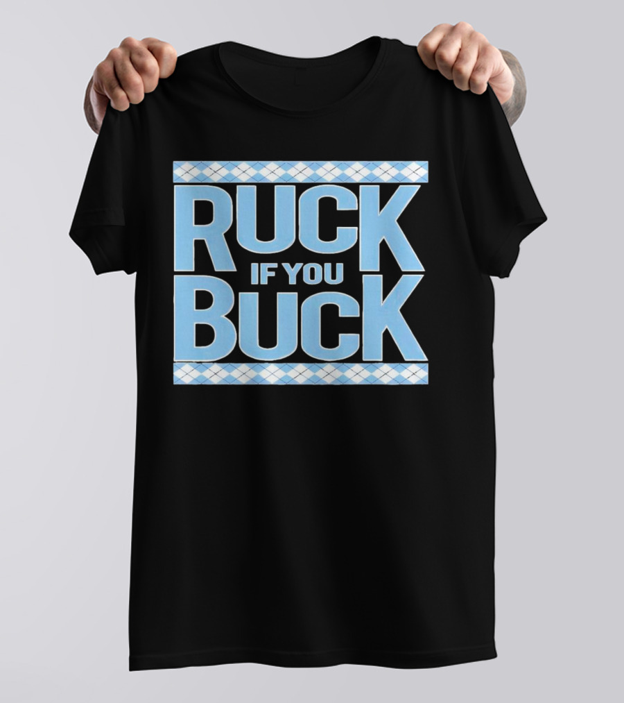 North Carolina Tar Heels Kaimon Rucker Ruck If You Buck Argyle T-Shirt