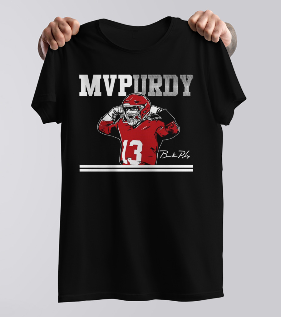 MVPurdy 13 Illustration Signature By Bk Pdy T-Shirt