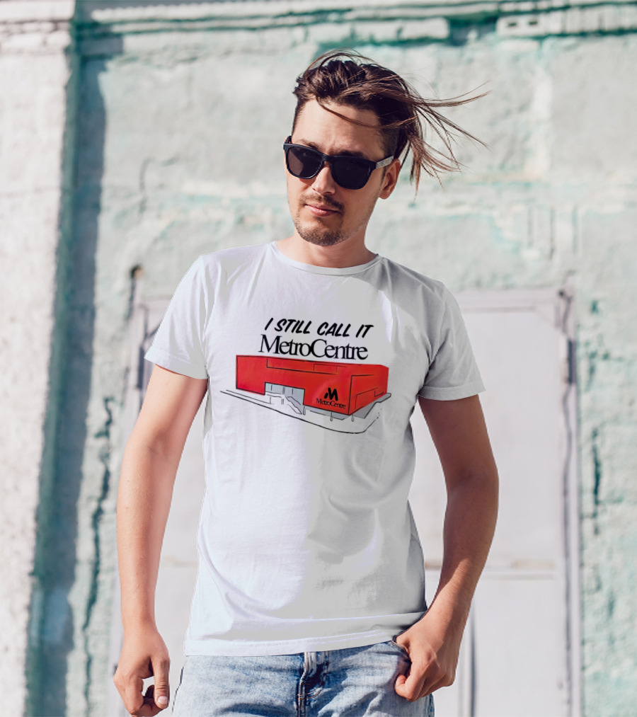 I Still Call It MetroCentre Red Building T-Shirt