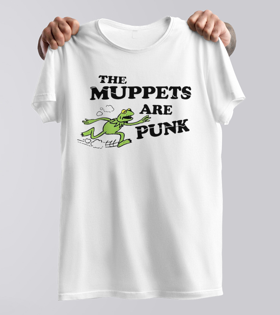 The Muppets Are Punk Kermit Running T-Shirt