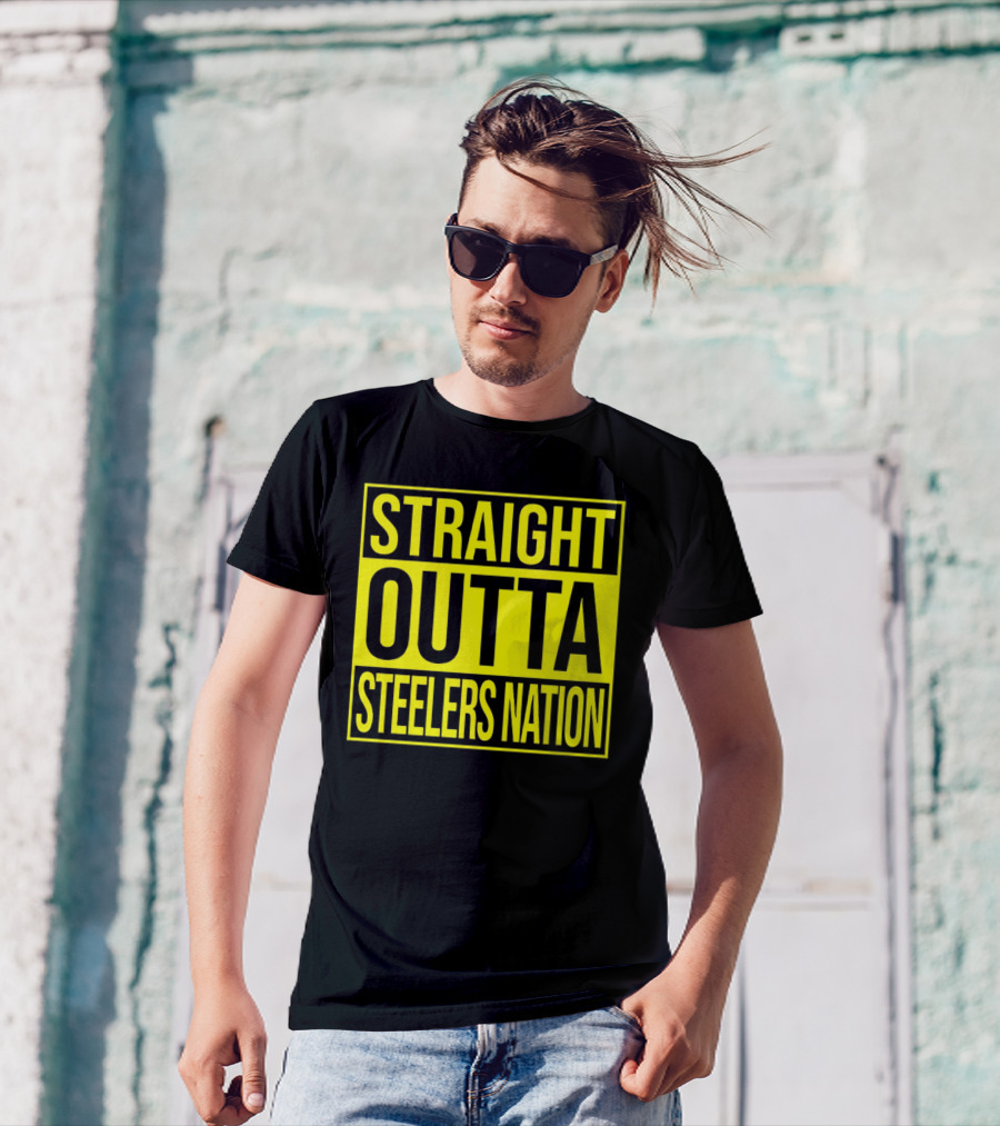 Straight Outta Steelers Nation T-Shirt