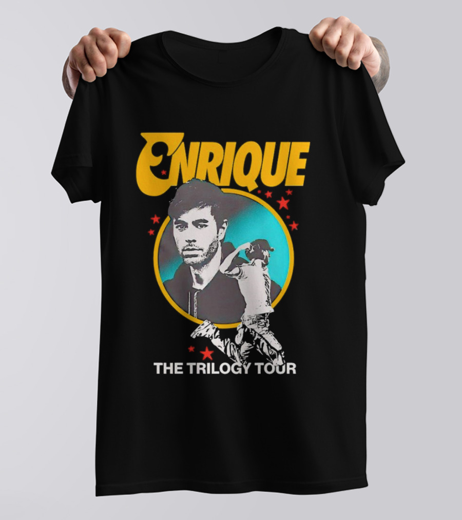 Enrique The Trilogy Tour Stars And Performer T-Shirt