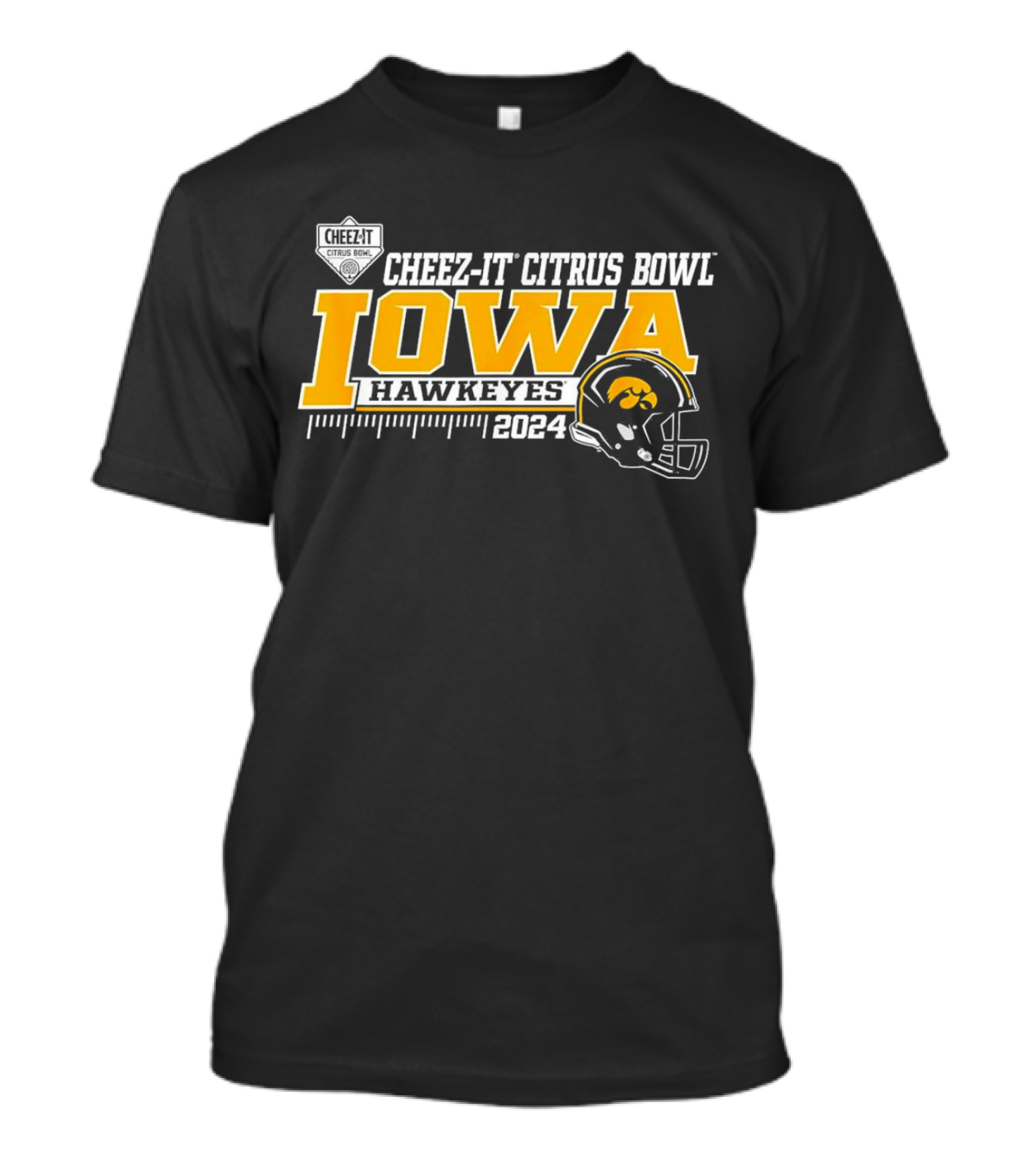 Cheez-It Citrus Bowl Iowa Hawkeyes 2024 Football Helmet T-Shirt