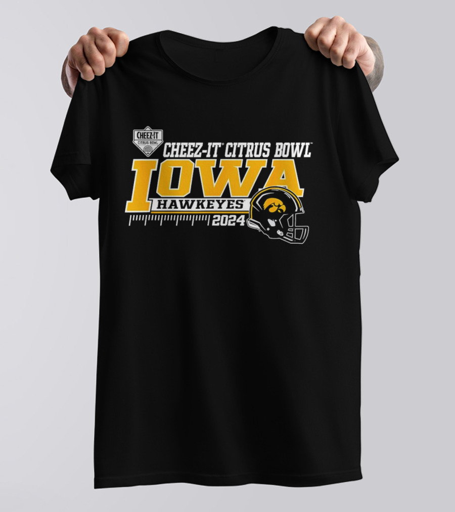 Cheez-It Citrus Bowl Iowa Hawkeyes 2024 Football Helmet T-Shirt