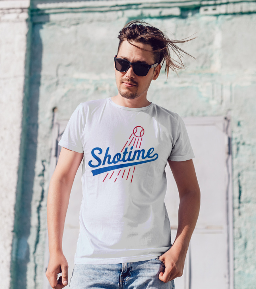 Shotime Baseball Dodgers Los Angeles T-Shirt
