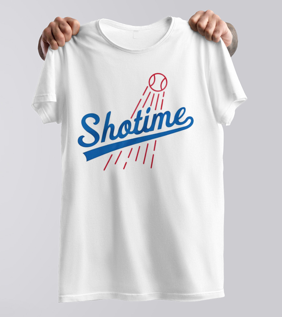 Shotime Baseball Dodgers Los Angeles T-Shirt