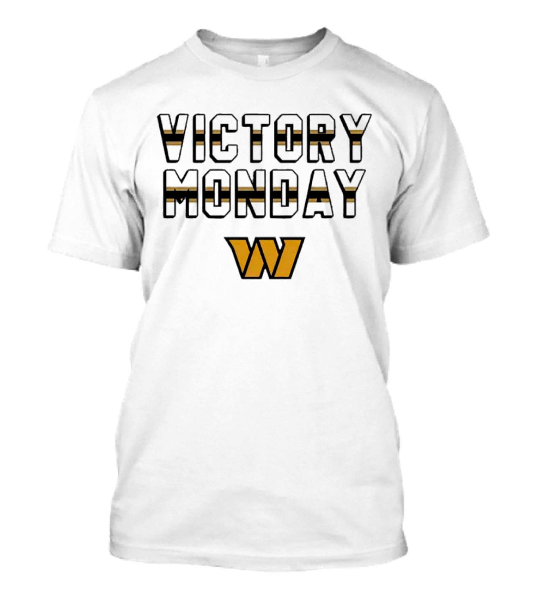 Victory Monday Washington Commanders W T-Shirt
