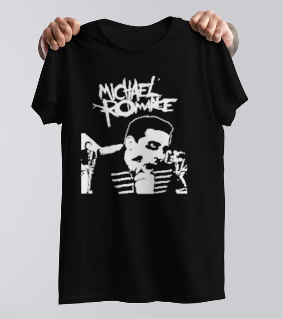 Michael Romance Crustin Beiber Emo Band T-Shirt