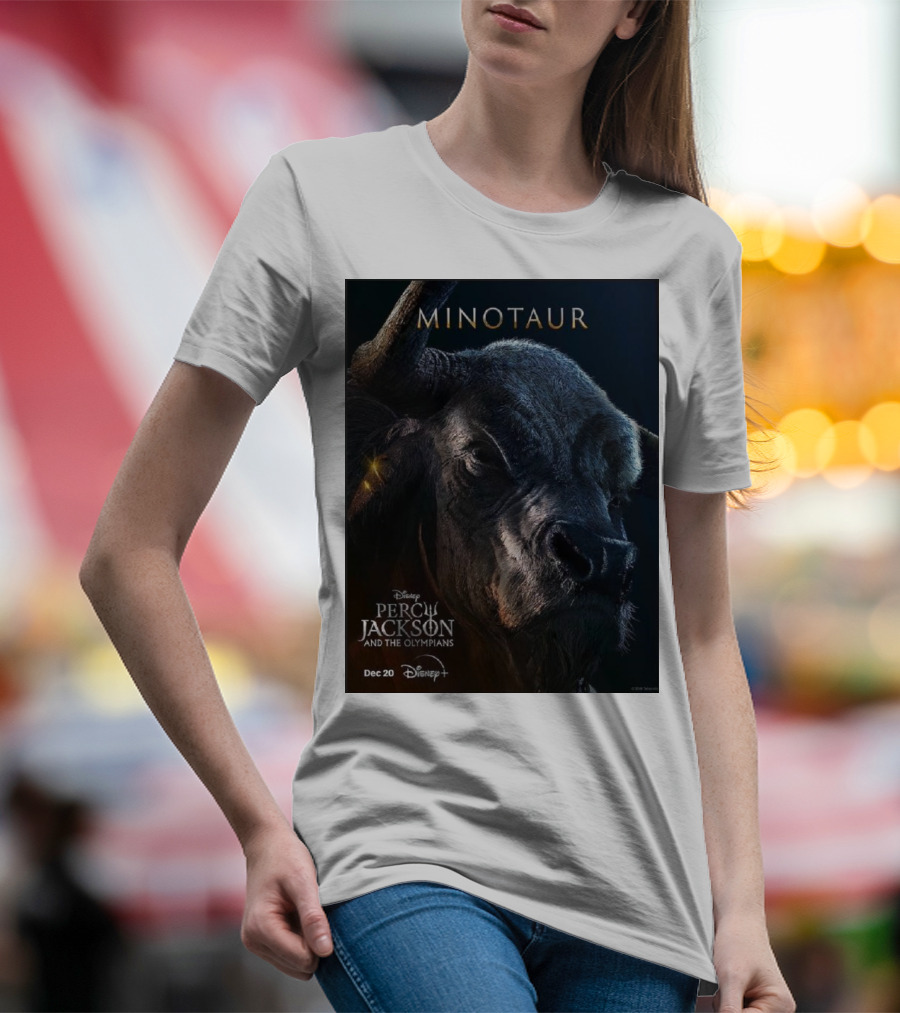 Minotaur Disney Percy Jackson And The Olympians Dec 20 Disney+ T-Shirt