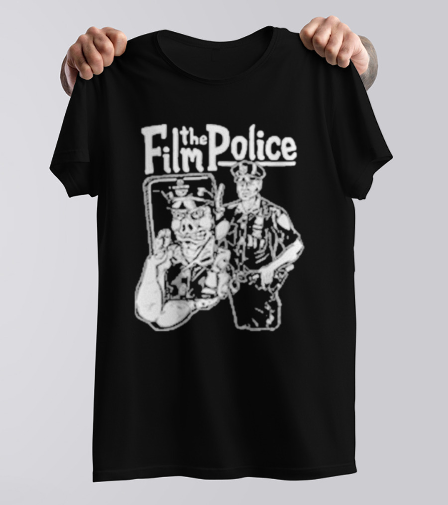 Punkwithacamera Film The Police Olafh Ace Officer Sketch T-Shirt