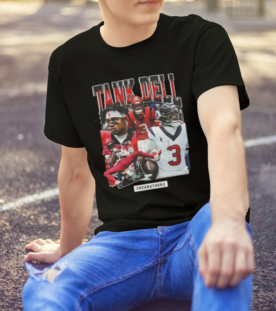 Tank Dell Dreamathon Football Montage T-Shirt