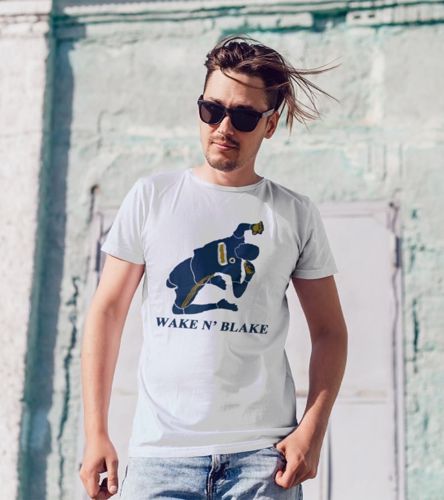 WAKE N' BLAKE Sports Jogging Exercise T-Shirt
