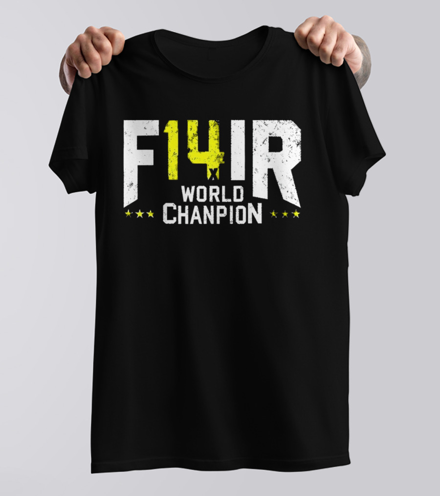 F14IR World Champion 14X Star T-Shirt