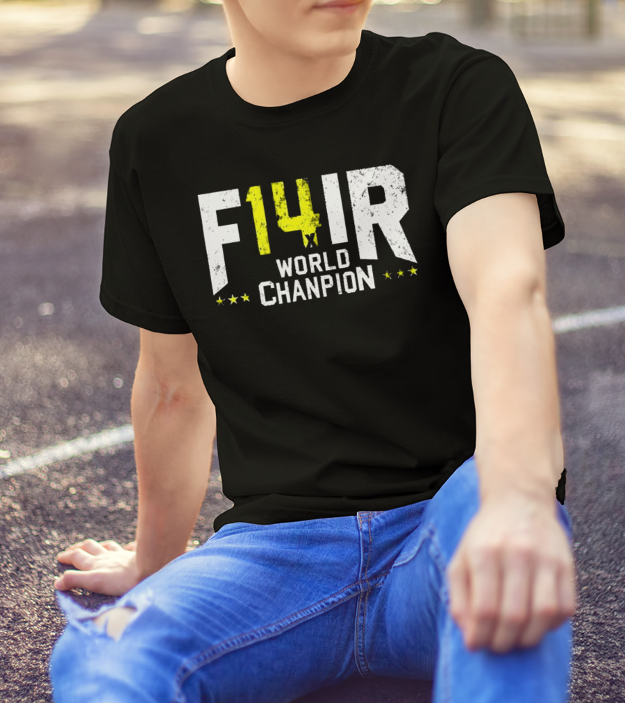 F14IR World Champion 14X Star T-Shirt