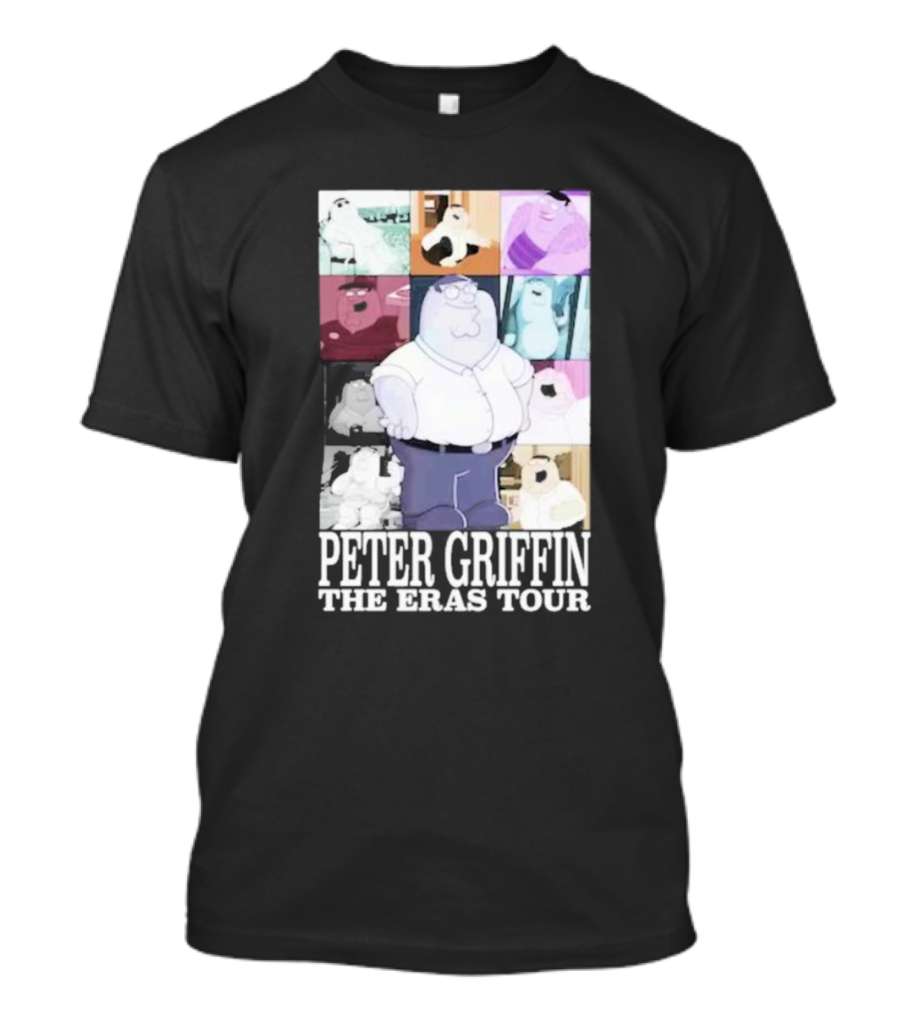 Peter Griffin The Eras Tour Nine Panel T-Shirt