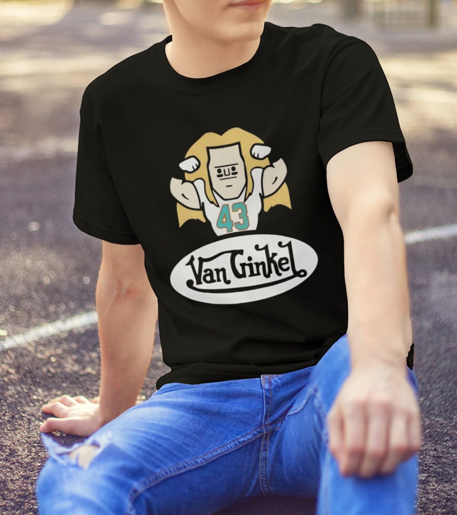 Van Ginkel 43 Cartoon Character With Muscles T-Shirt
