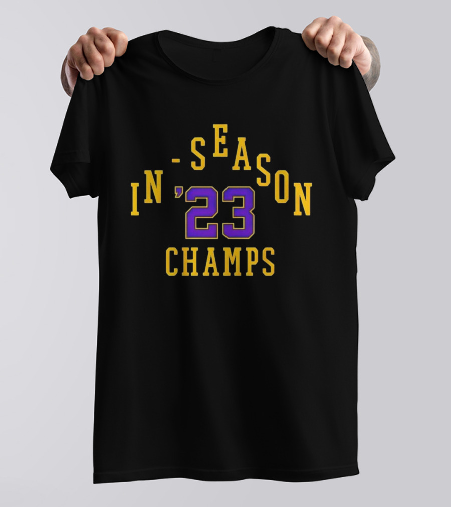 Lakers In-Season '23 Champs T-Shirt