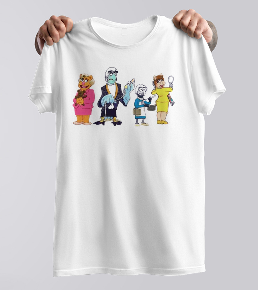 Golden Girls Muppets Characters Mashup T-Shirt
