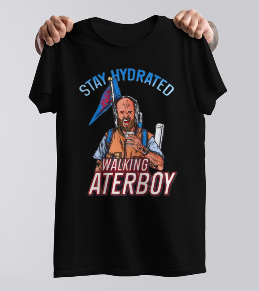 Josh Alexander Stay Hydrated Walking WaterBoy T-Shirt