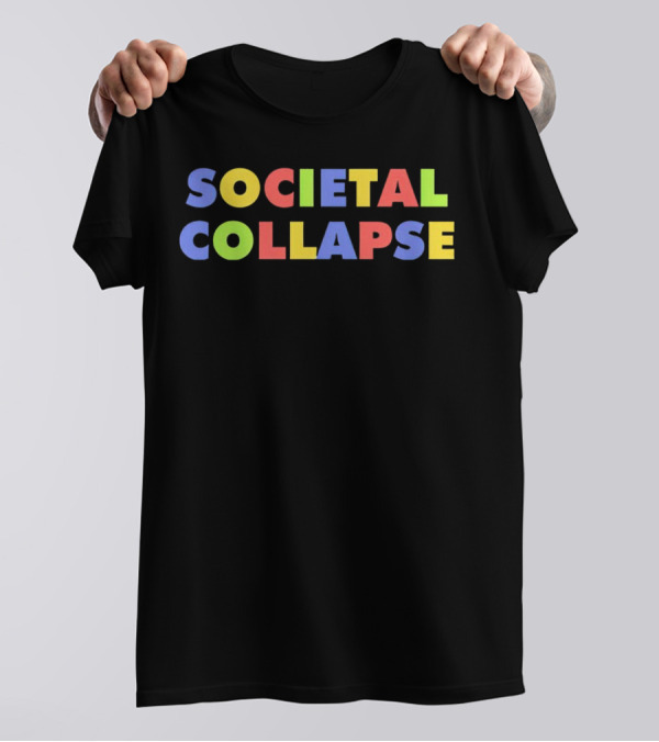 Rory Culkin Colorful Societal Collapse T-Shirt