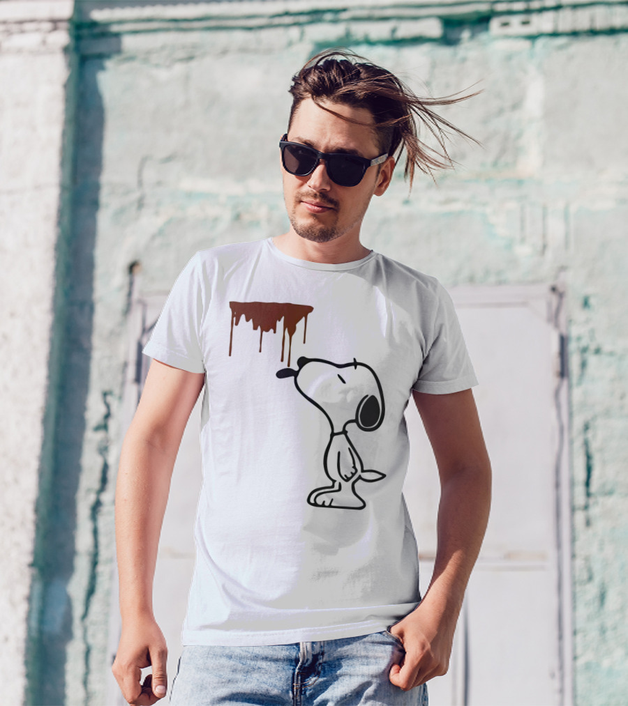 Snoopy Enjoys Dripping Coffee T-Shirt