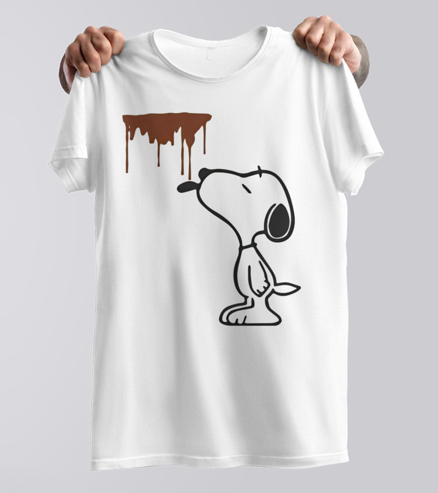 Snoopy Enjoys Dripping Coffee T-Shirt