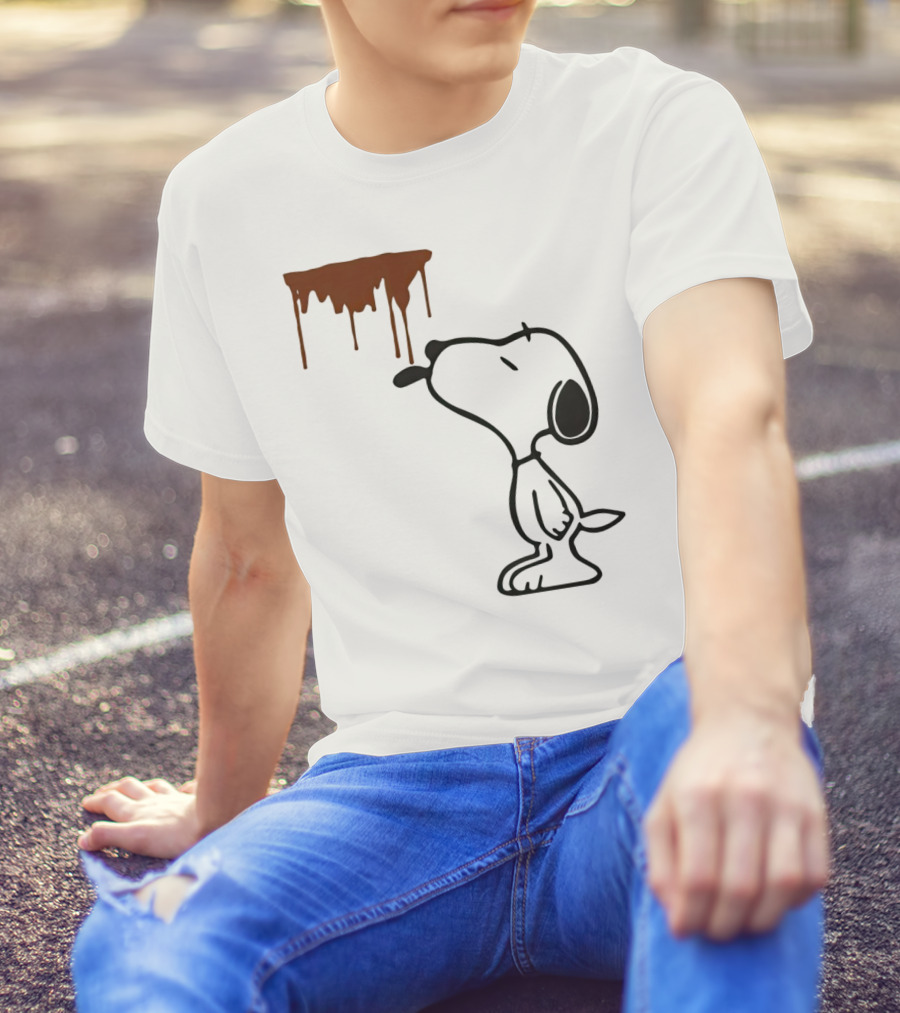 Snoopy Enjoys Dripping Coffee T-Shirt