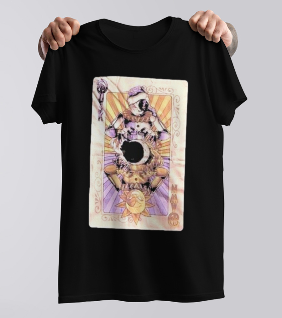 Five Nights At Freddy’s Security Breach Sun And Moon Tarot Card T-Shirt