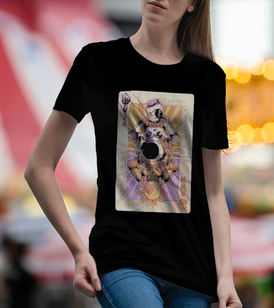 Five Nights At Freddy’s Security Breach Sun And Moon Tarot Card T-Shirt