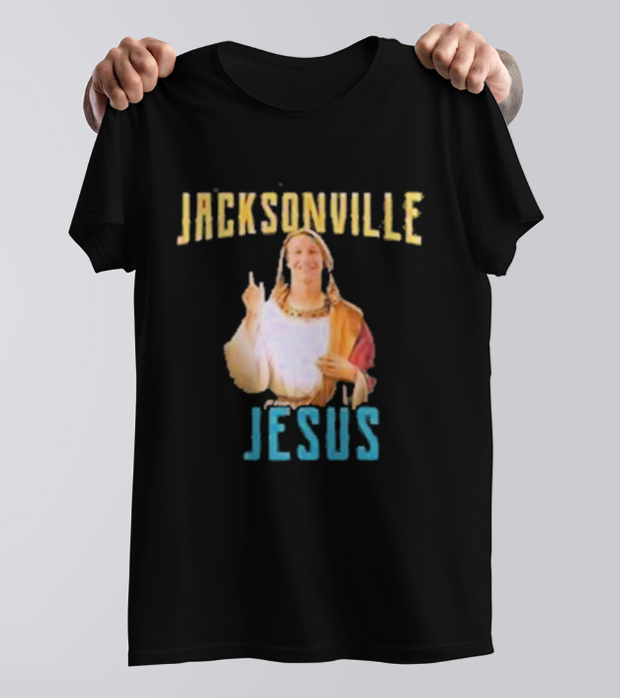 Jacksonville Jesus Iconic Concept With Humor And Nostalgia T-Shirt
