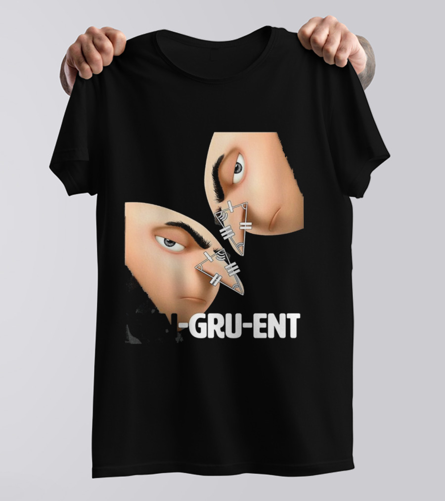 Felonious Gru CON-GRU-ENT Reflection Geometric Parallels T-Shirt