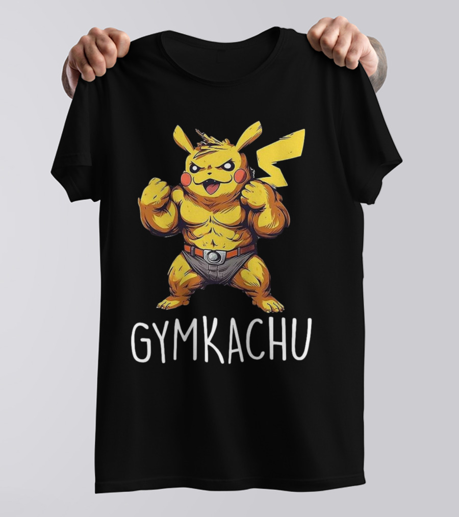 Gymkachu Buff Pikachu T-Shirt