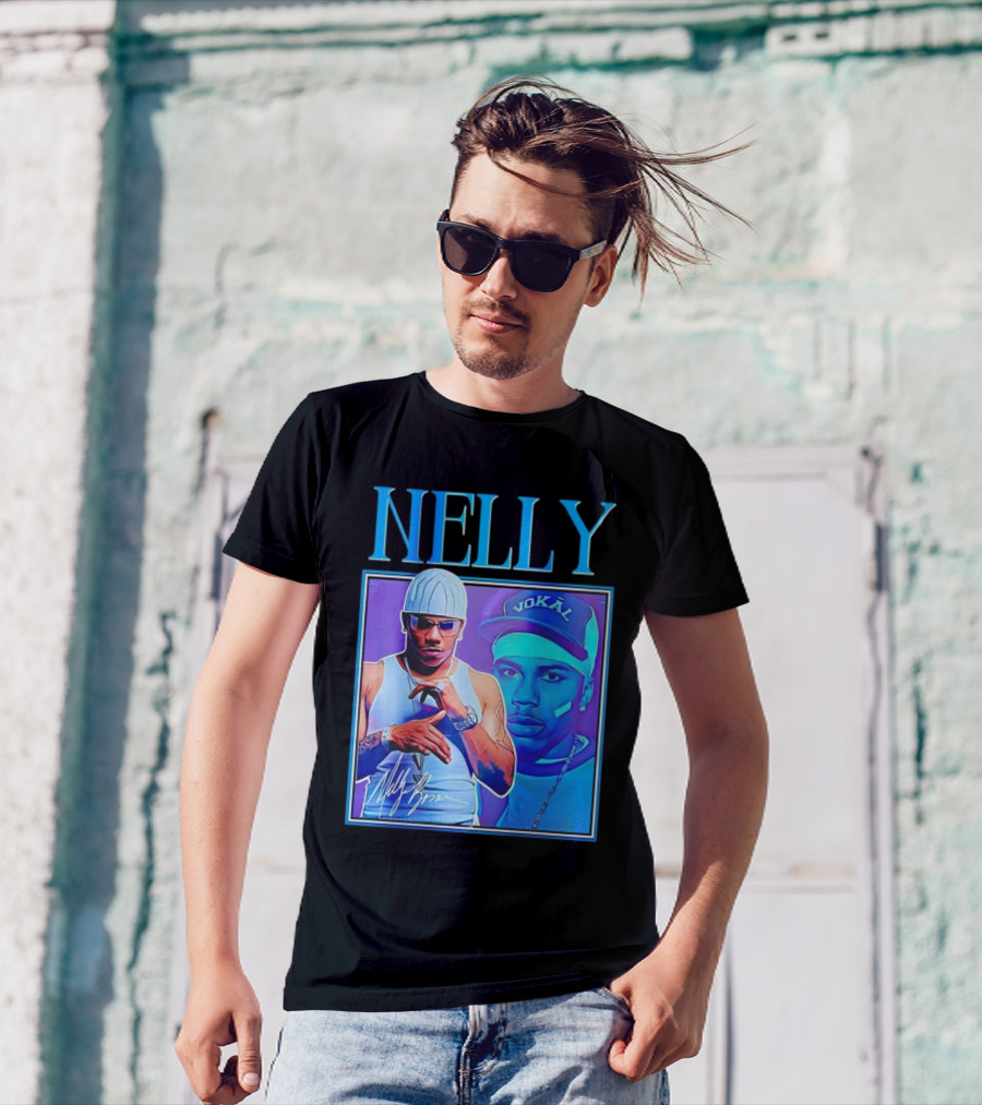 Nelly Vokal Hat And Iconic Signature T-Shirt