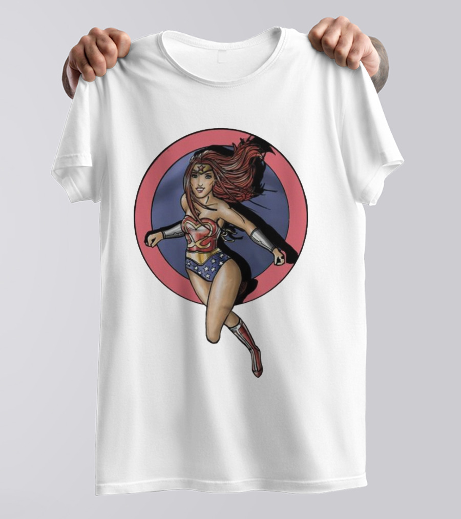 Sassy Stephie Wonder Woman Superhero Sassy T-Shirt