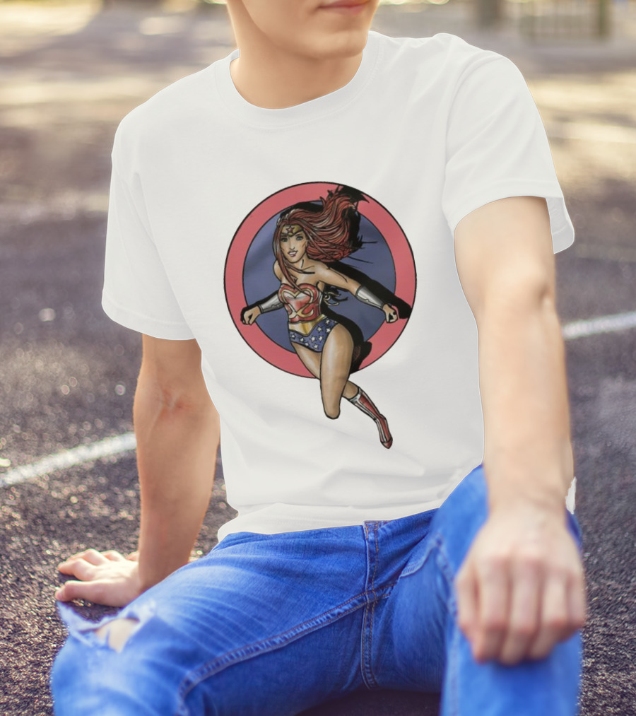 Sassy Stephie Wonder Woman Superhero Sassy T-Shirt