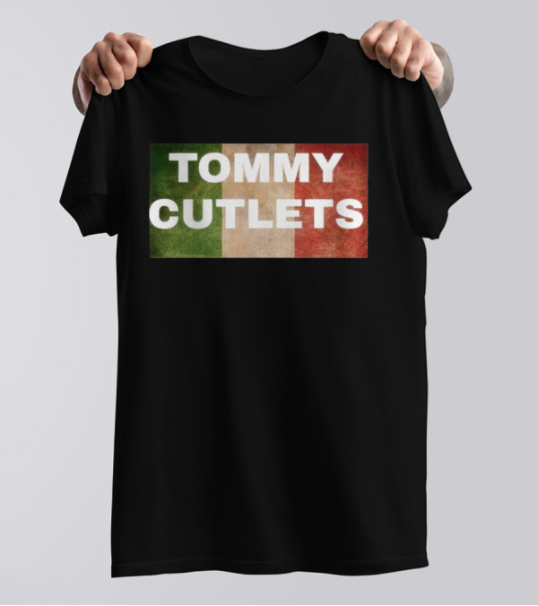 Tommy Cutlets Italian Flag Tommy Devito T-Shirt
