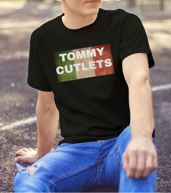 Tommy Cutlets Italian Flag Tommy Devito T-Shirt