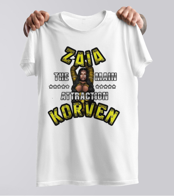 Zaia Korven The Main Attraction Stars T-Shirt