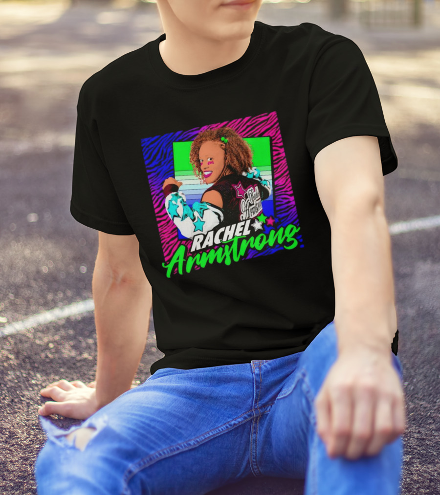 Rachel Armstrong Star Stripes Vibrant T-Shirt