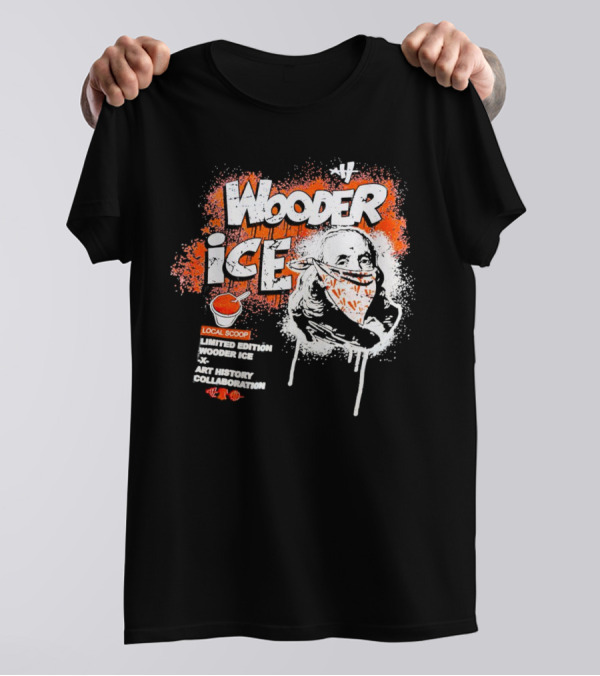 Wooder Ice Local Scoop Art History Collaboration T-Shirt