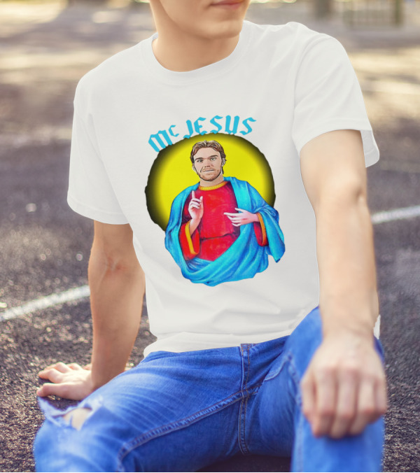 Connor McDavid McJesus Iconic Sports T-Shirt