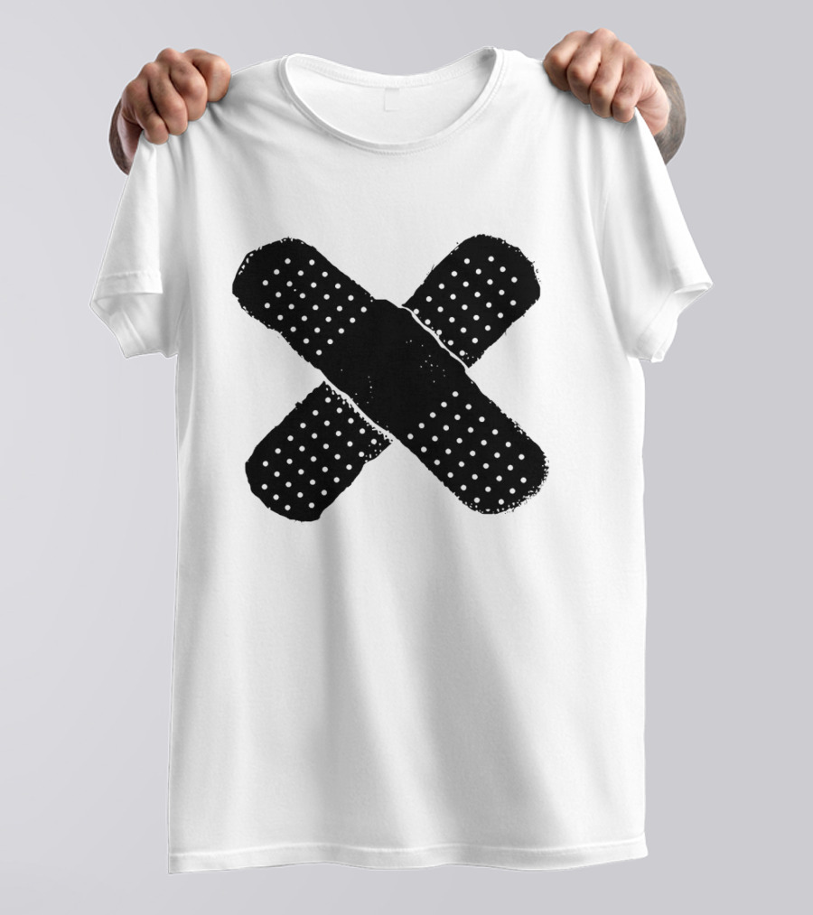 The First Time Band-Aid Kid Laroi Style Cross Bandaid T-Shirt