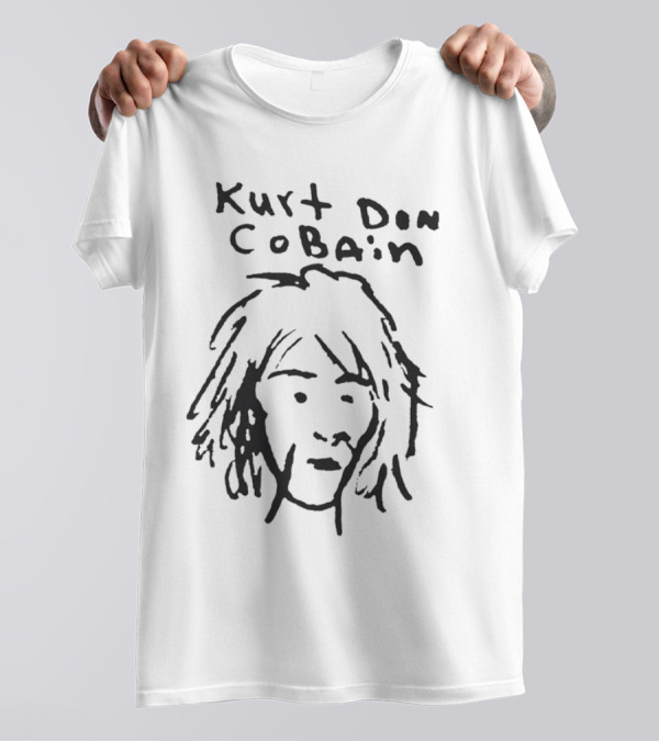 Kurt Don Cobain Draw T-Shirt