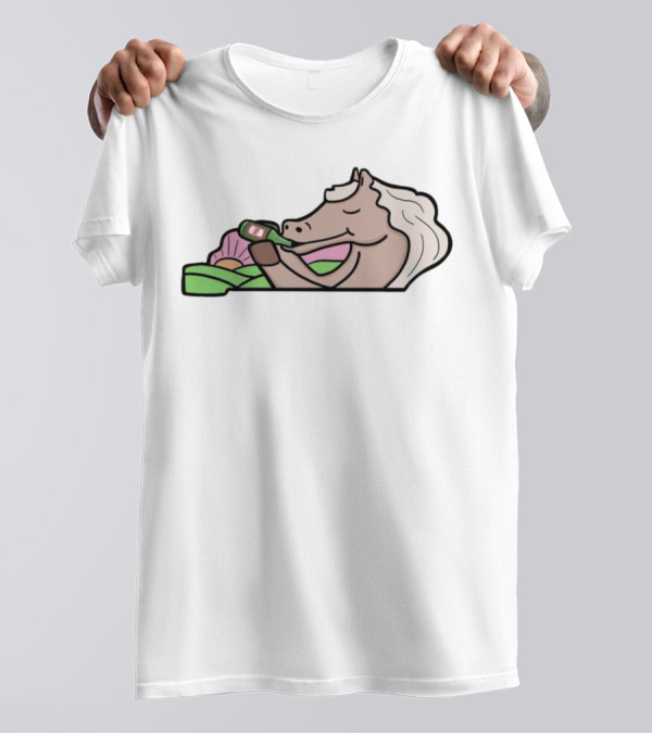 Horse Drinking Kentucky Beverage T-Shirt