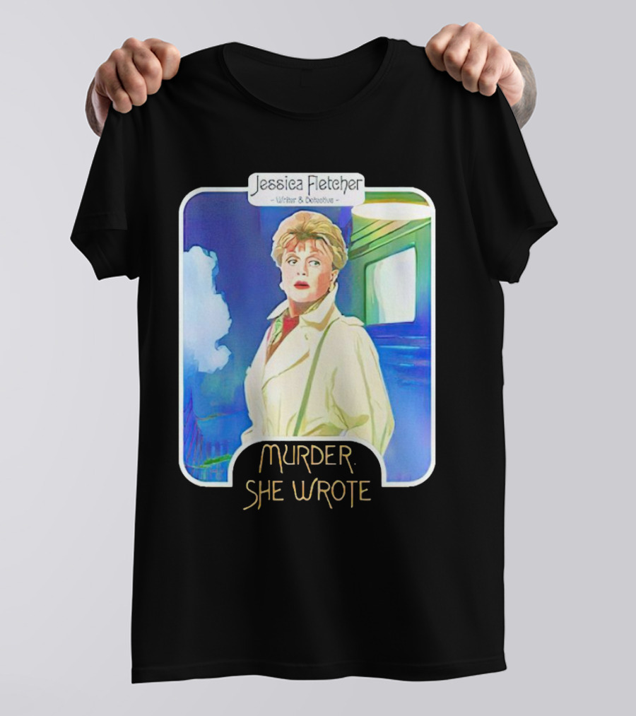 Jessica Fletcher Writer Detective Murder She Wrote T-Shirt
