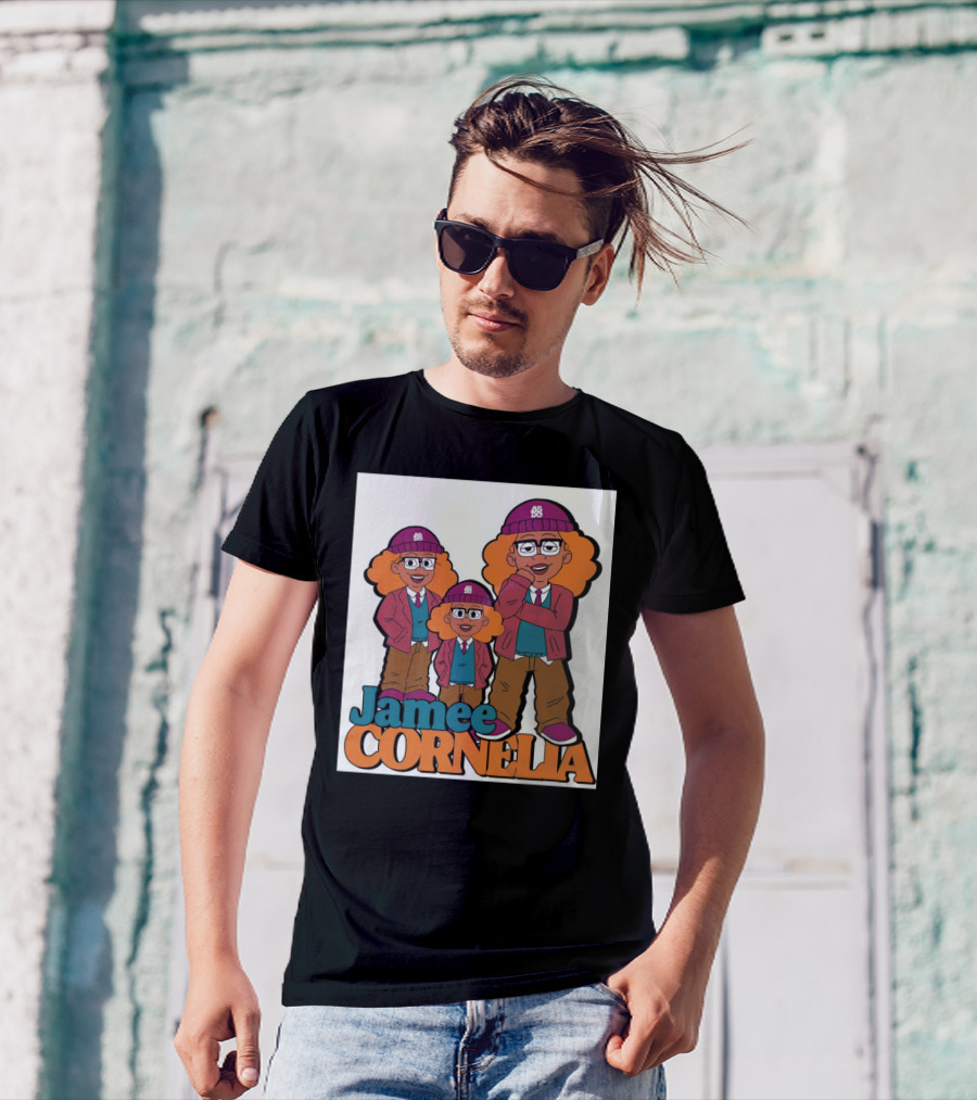 Jamee Cornelia ASDO Trio Cartoon Characters T-Shirt