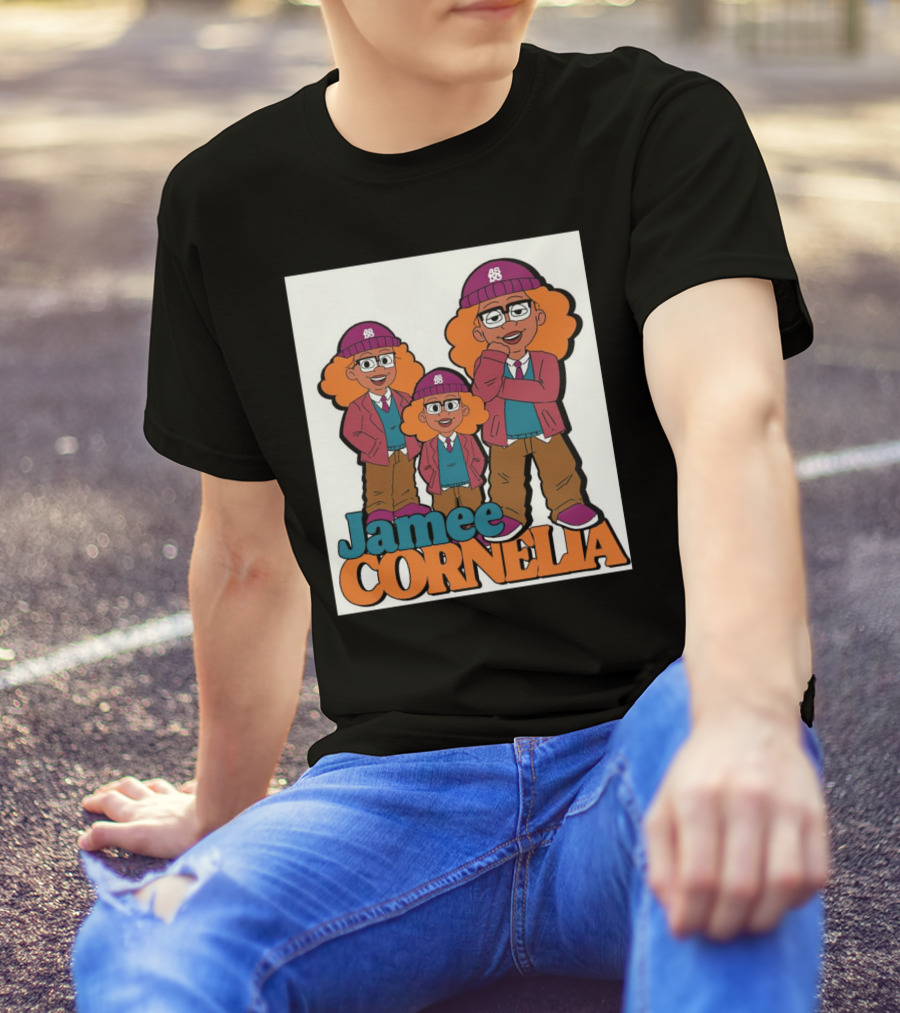 Jamee Cornelia ASDO Trio Cartoon Characters T-Shirt