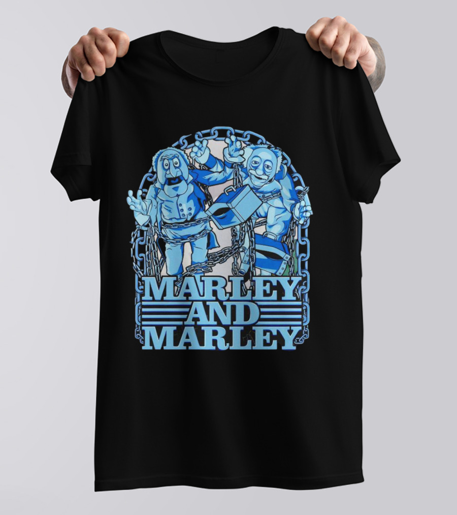 Marley And Marley Muppets Ghosts Chains Scene T-Shirt